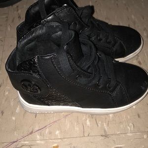Black MichaelKors sneakers toddler size 9